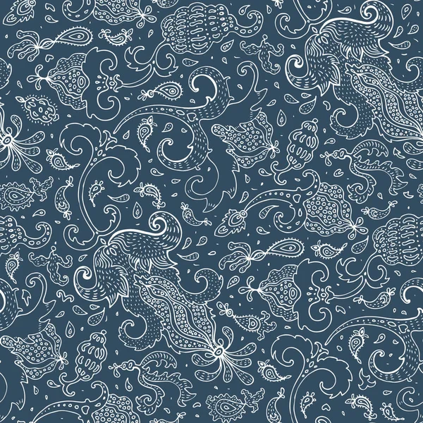 Paisley güzel altın sorunsuz arka plan.