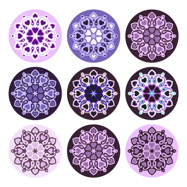 Boho Ornament Mandala — Stockvektor