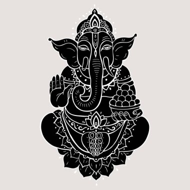 Ganapati meditasyon lotus poz