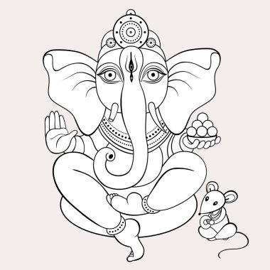 Ganapati meditasyon lotus poz