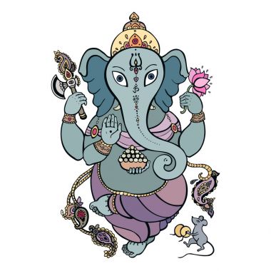Ganapati meditasyon lotus poz