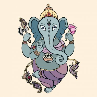 Ganapati meditasyon lotus poz