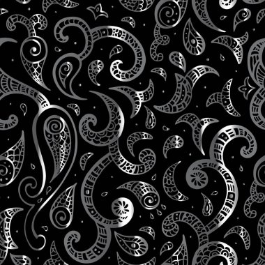 desenli arka plan. çizilmiş süsleme el.