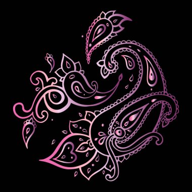 desenli arka plan. çizilmiş süsleme el.