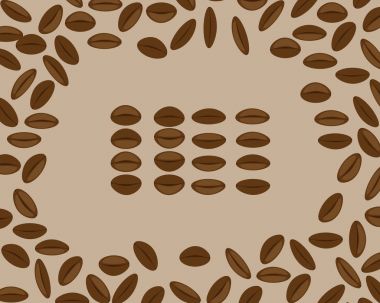 doğal kahve çekirdekleri arka plan