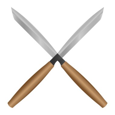 Bahçe makası vektör çizim