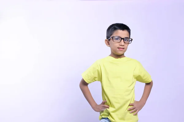 Indisches Kind Auf Shirt — Stockfoto