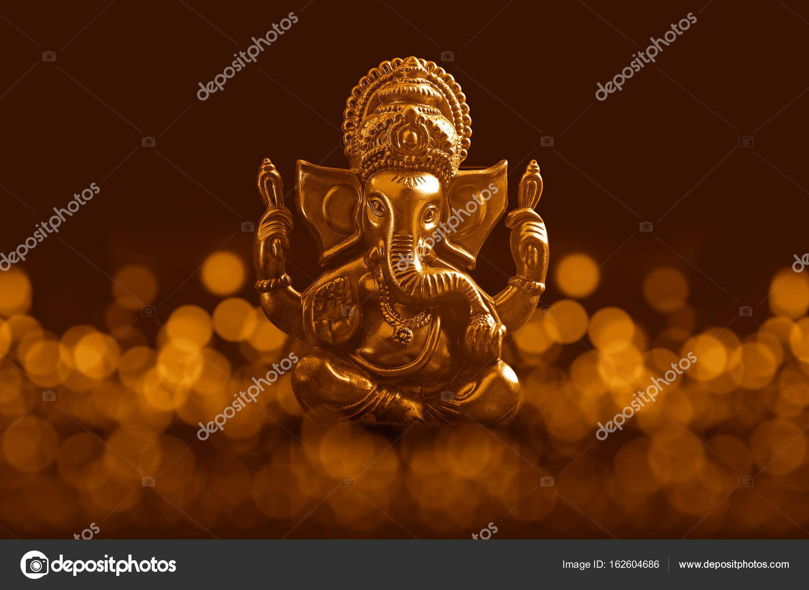 Lord Ganesha with Blured bokhe background Stock Photo by ©adsniks@  162604686