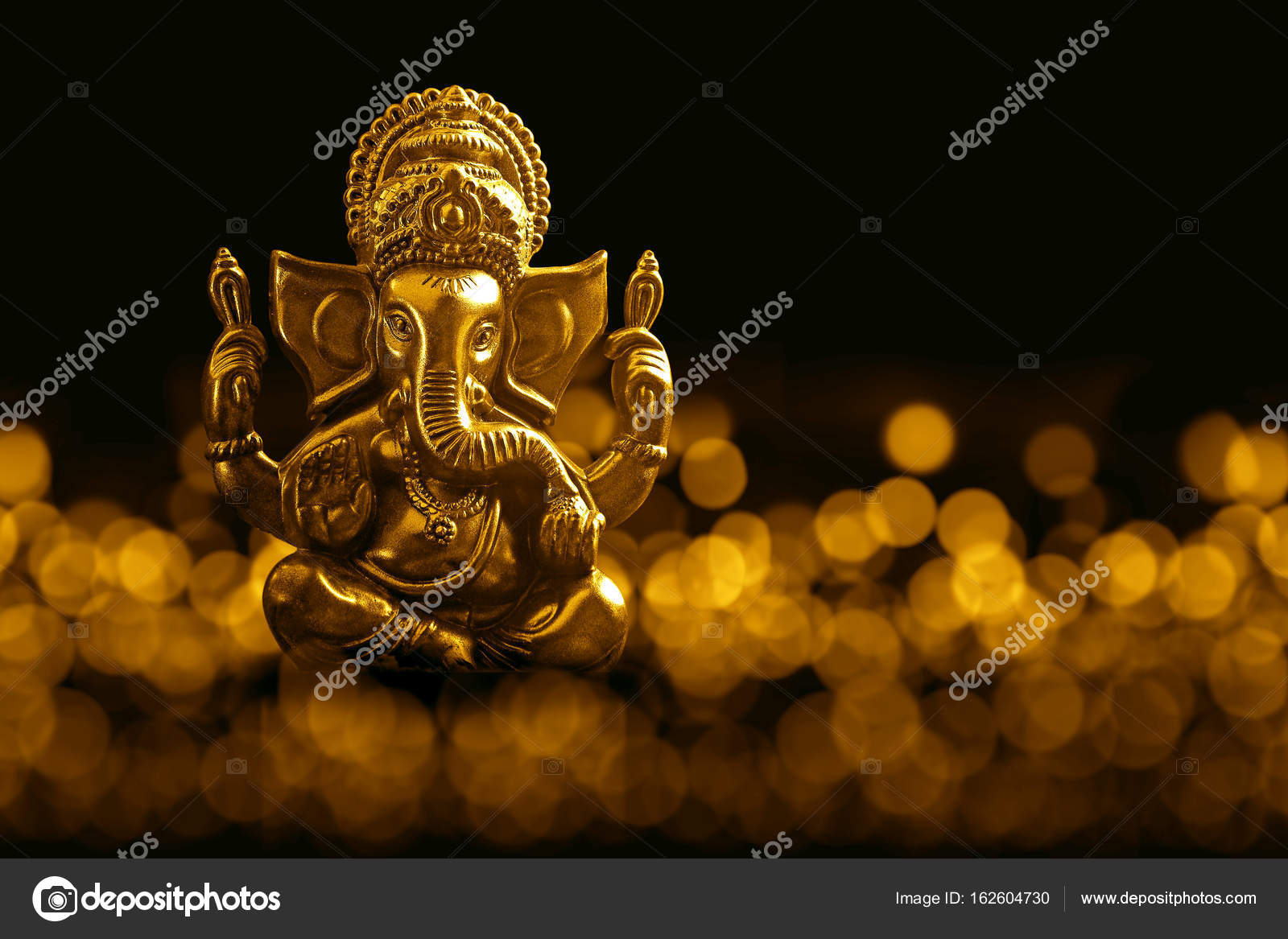 Lord Ganesha with Blured bokhe background Stock Photo by ©adsniks@  162604730