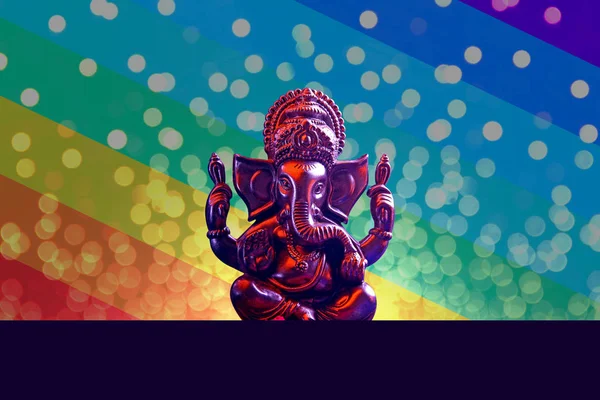 Pana Ganesha, szczęśliwy — Zdjęcie stockowe