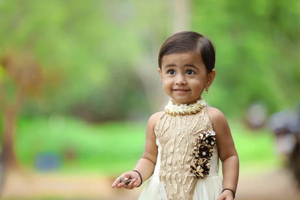 Индийская Маленькой Девочки — стоковое фото
