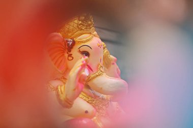 Lord ganesha heykelinin paris alçı