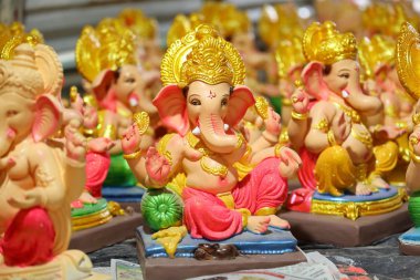 Lord ganesha heykelinin paris alçı