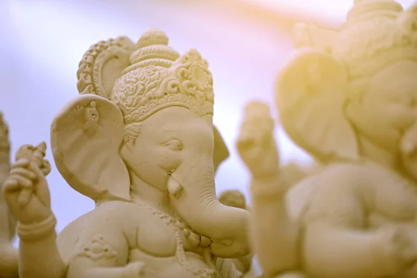 Estátua de Lord ganesha em gesso — Fotografia de Stock