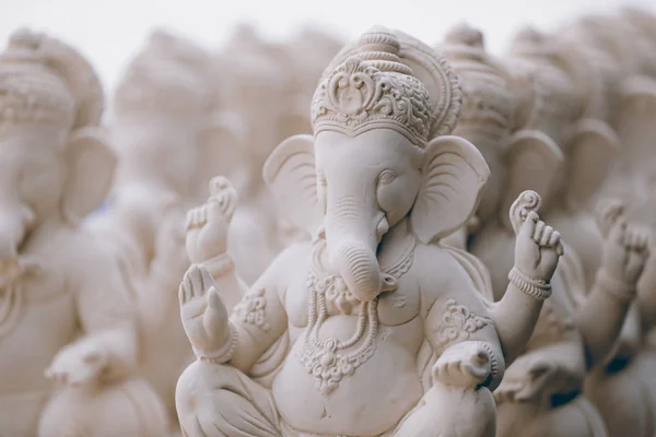 Lord ganesha statue in plaster of paris — Stock Photo, Image