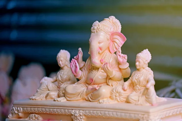 lord ganesha statue in plaster of paris