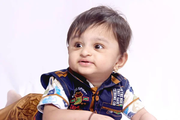 Sevimli Hint bebek çocuk