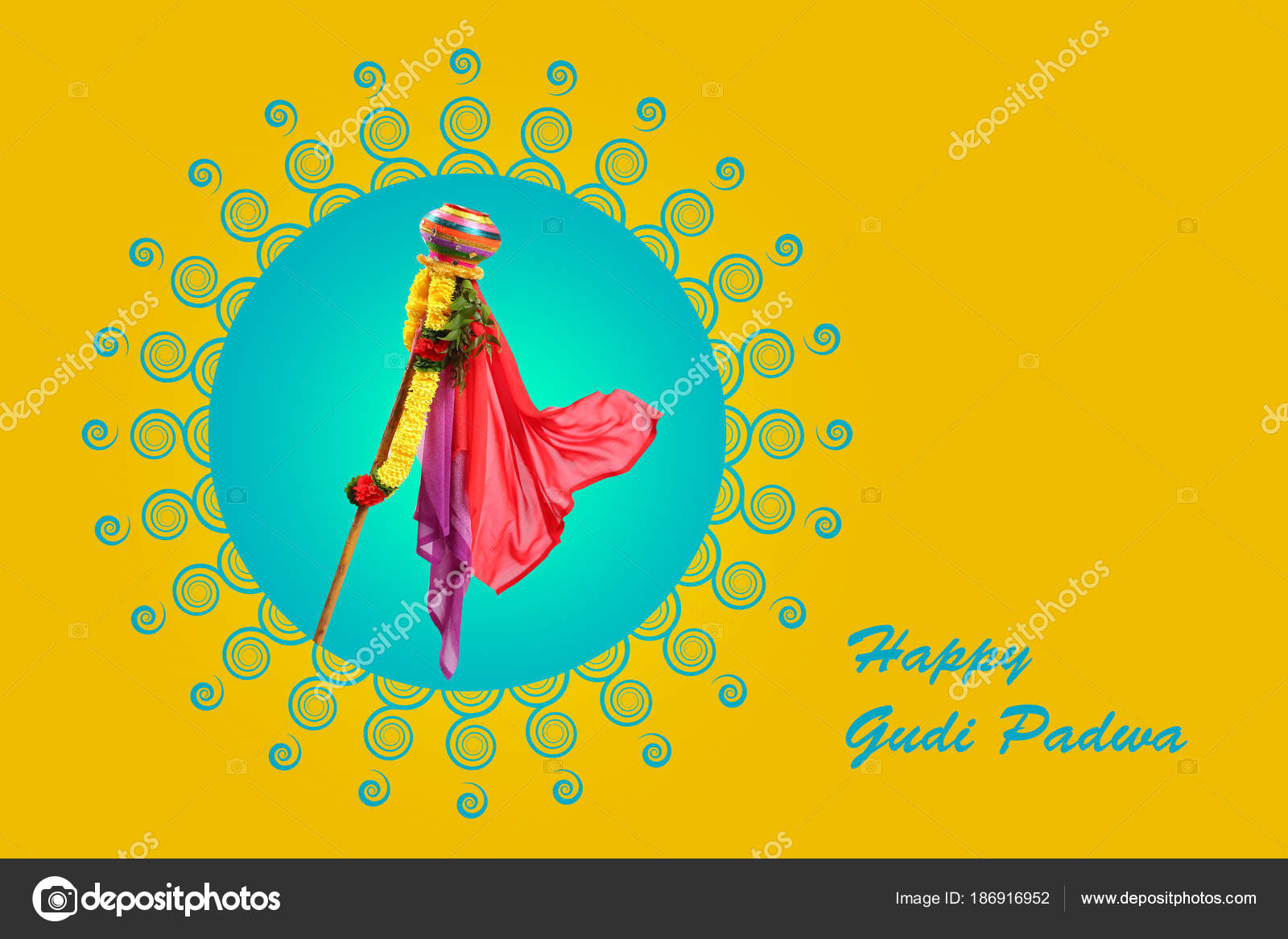 Gudi Padwa Marathi New Year Stock Photo by ©adsniks@ 186916952 Gudi Padwa Marathi New Year Stock Photo by ©adsniks@ 186916952