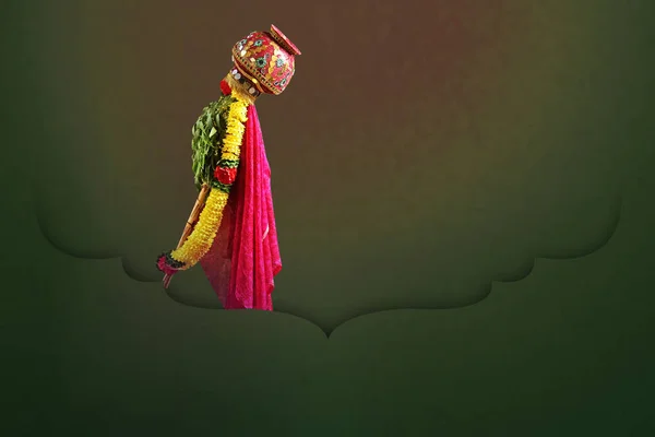 Gudi Padwa Marathi Nieuwjaar — Stockfoto