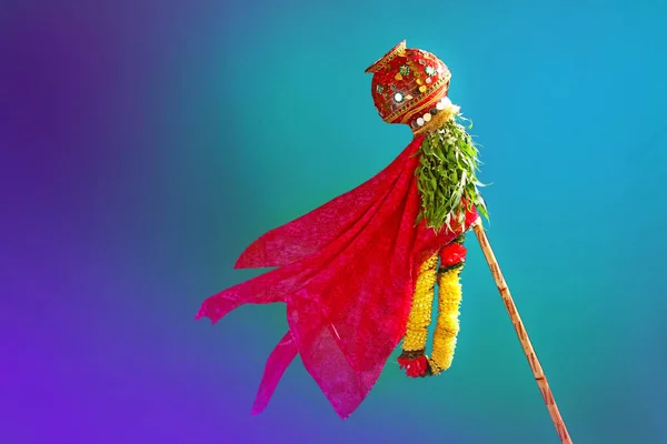 Gudi Padwa Marathi Neues Jahr — Stockfoto