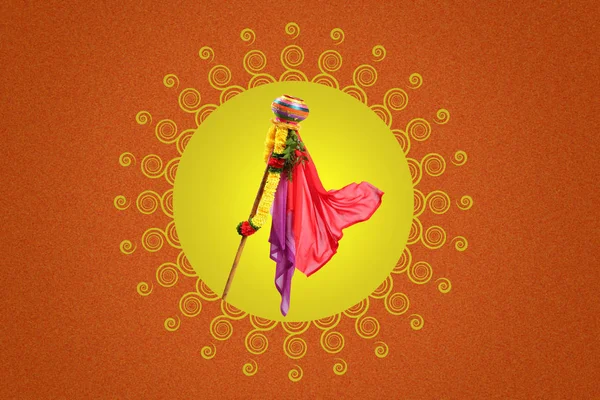 Gudi Padwa Marathi Capodanno — Foto Stock