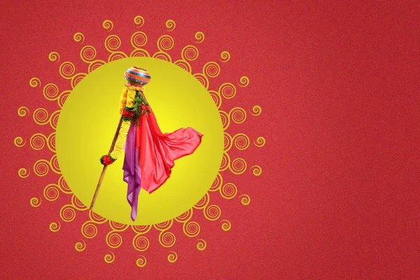 Gudi Padwa Marathi Año Nuevo — Foto de Stock