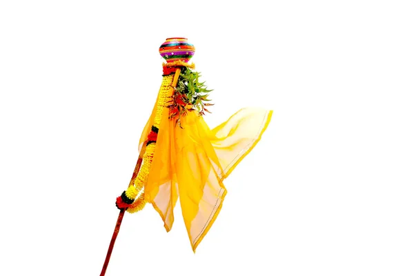 Gudi Padwa Marathi New Year Indian Festival Gudi Padwa — Stock Photo, Image