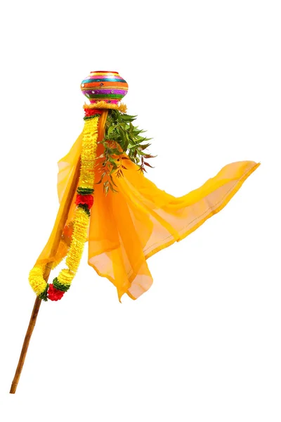 Gudi Padwa Marathi Año Nuevo Indio Festival Gudi Padwa — Foto de Stock