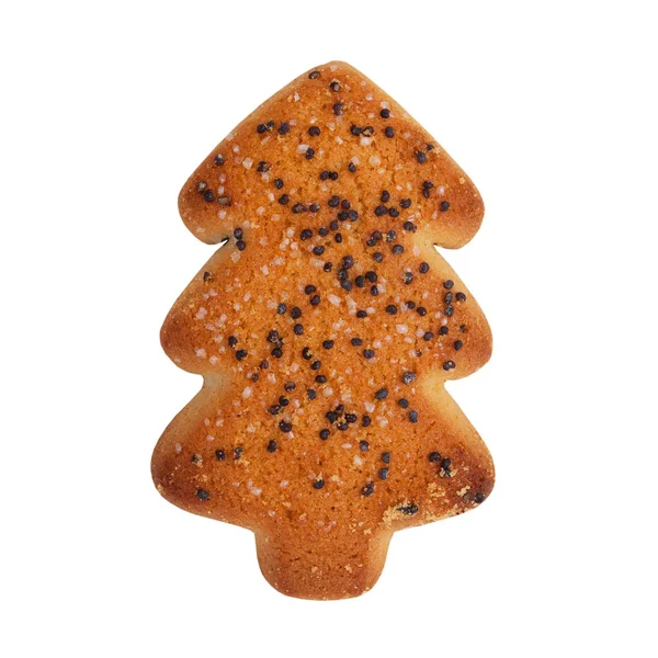 Cookies sous forme d'arbre de Noël — Photo