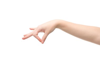 Beyaz bir kadının el ele tutuşup el ele tutuşması görüntüsü.