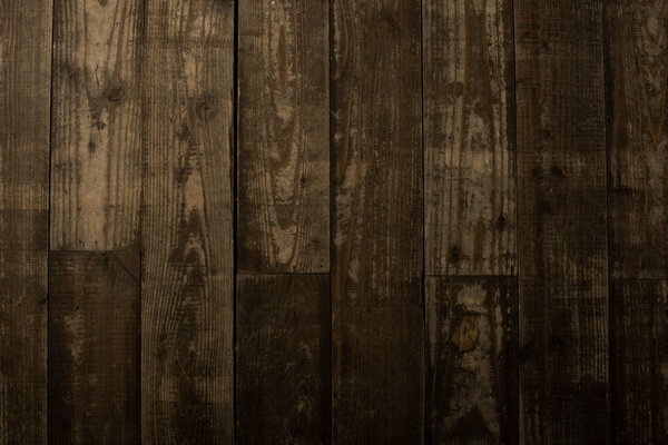 Top view of textured wooden background