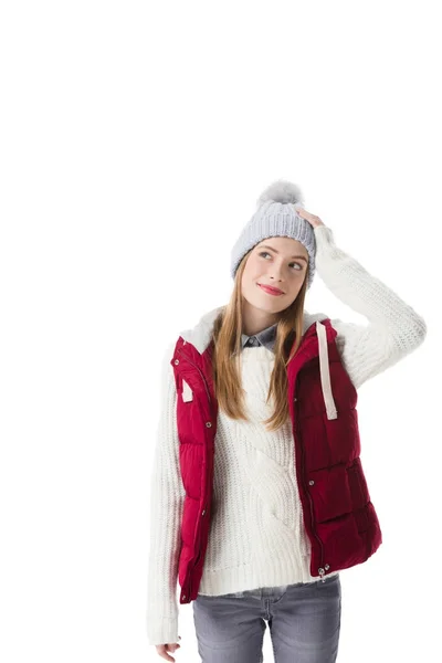 Beautiful pensive girl — Stock Photo