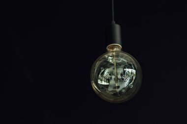 Edison light bulb  clipart