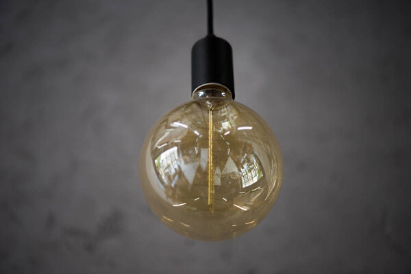 big vintage light bulb 