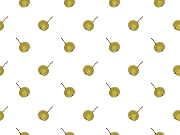 Pattern from ripe pears — Stock Photo, Image