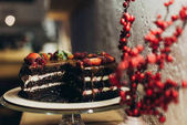 Čokoládový dort na Servírovací stojan