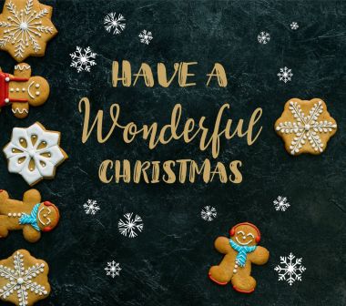 buzlanma ile ev yapımı gingerbreads