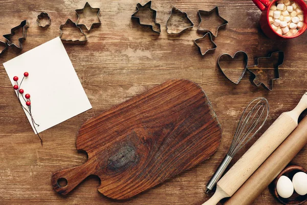 Formulaires pour biscuits de Noël — Photo de stock