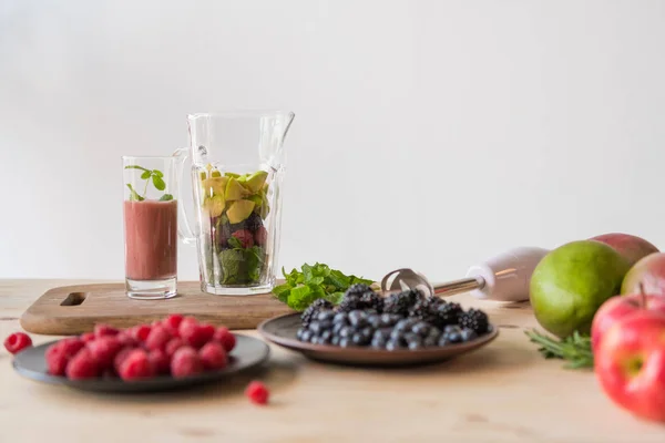 Інгредієнти для детоксикаційного напою — Stock Photo