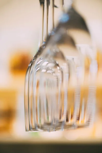 Champagne glasses — Stock Photo