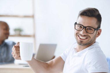 kahve ile işadamı