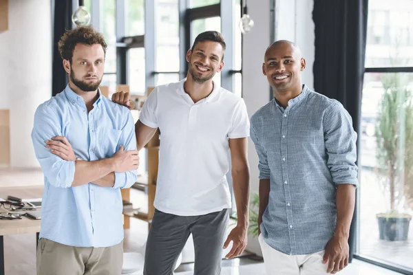 Multiethnic young businessmen — Stock Photo, Image