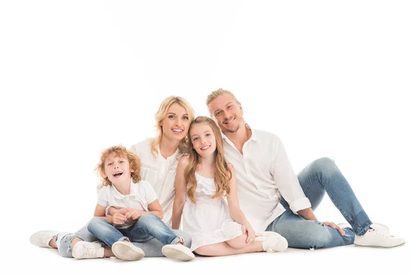 Familia feliz — Foto de Stock