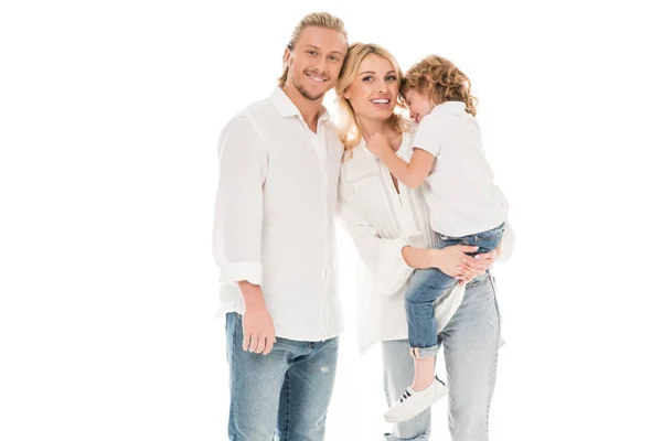 Junge Familie — Stockfoto