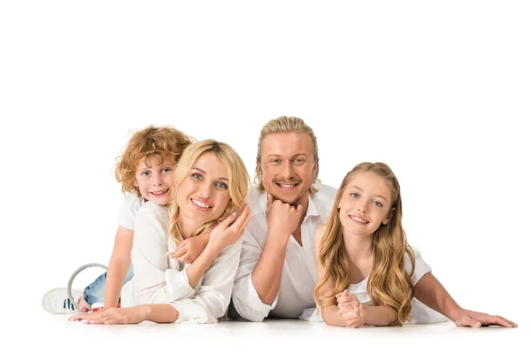 Familia feliz - foto de stock