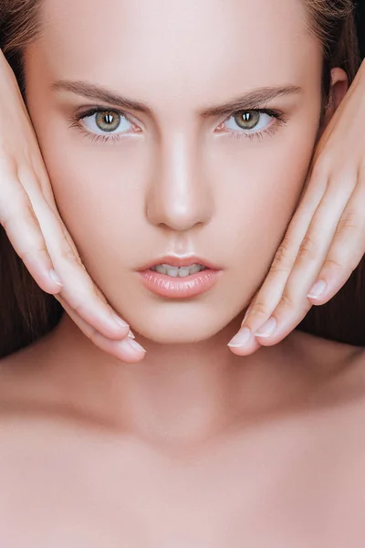 Woman with perfect skin — Stock Photo, Image