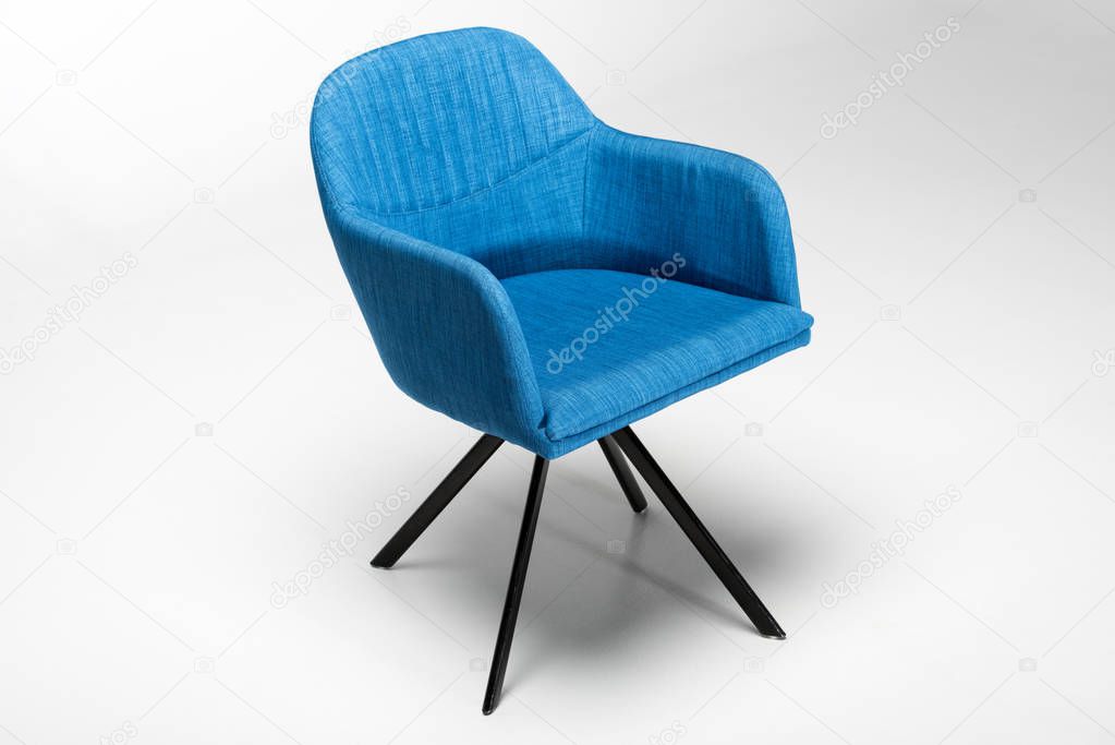 stylish blue chair