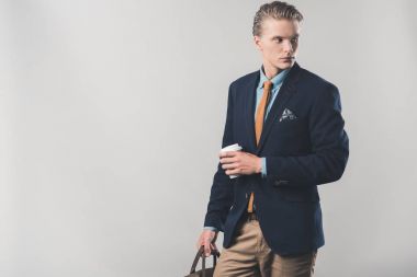 yakışıklı genç işadamı