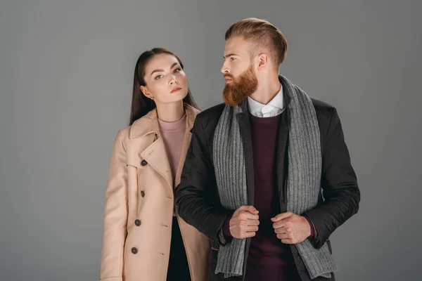 Fashionable couple — Stock Photo, Image