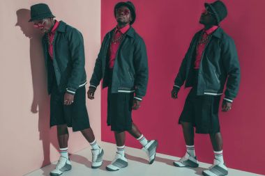 moda Afrikalı-Amerikalı adam